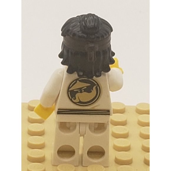 LEGO Ninjago  Cole - White Wu-Cru Training Gi Minifigure C0248 - Picture 4 of 4